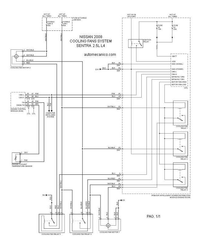 Diagrama Eléctrico Nissan Versa Tiida 2006 2012 Hr16 Mercado Libre