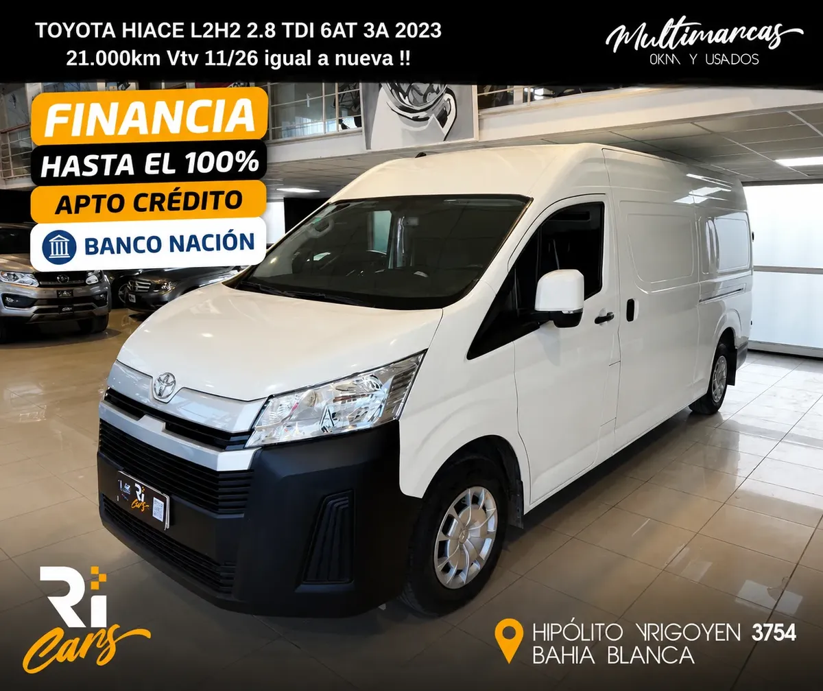 Toyota Hiace 2.8 TDI Van 6AT L2H2 3rd Generation 5 Seats