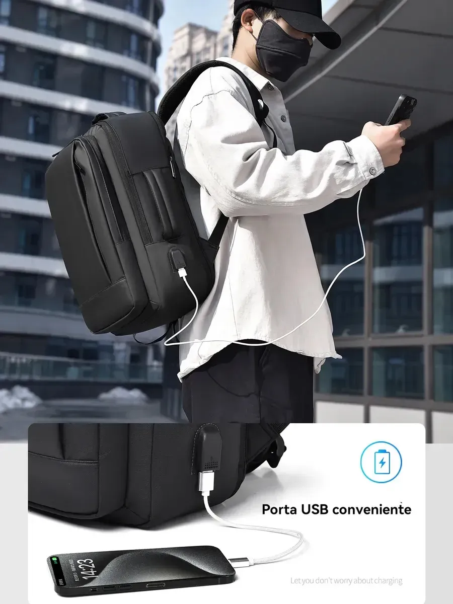 Mochila jiesipote à prova d'água - vista 5