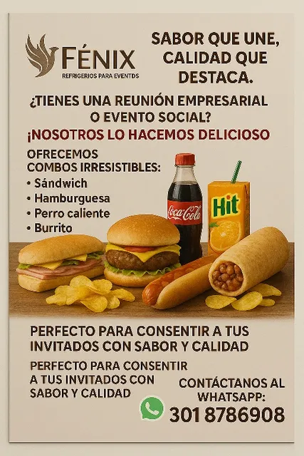 Refrigerio Para Eventos Empresariales Y Reuniones Sociales 