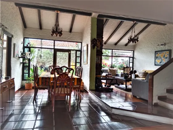Batan Para Parejas Jovenes En Casa Amplia Con Jardín
