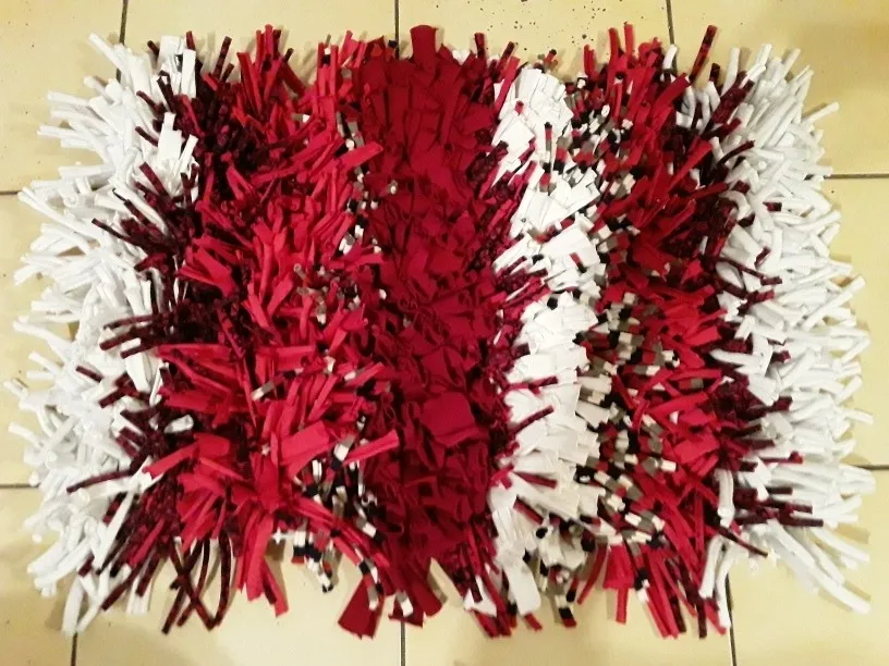 Alfombra en Totora