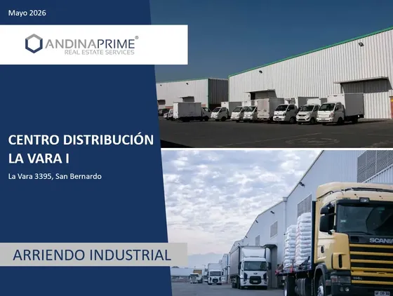 Arriendo Bodega Industrial 1.404 M2 | San Bernardo