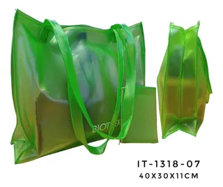 Carteras plasticas transparentes sale