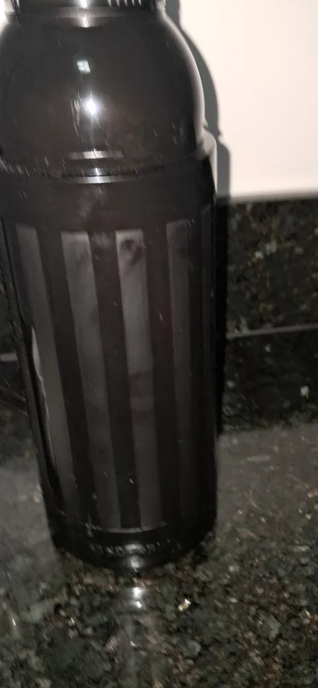 Garrafa Termica Topazio 1 Litro Ampola De Vidro - Soprano Cor Vermelho - Imagem 3