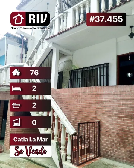 Venta- Casa Ubicada En Catia La Mar, Estado La Guaira. 