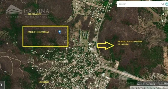 Campo En Venta En Unquillo