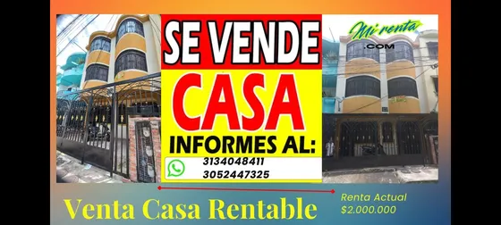 Venta Casa Con Renta 100%