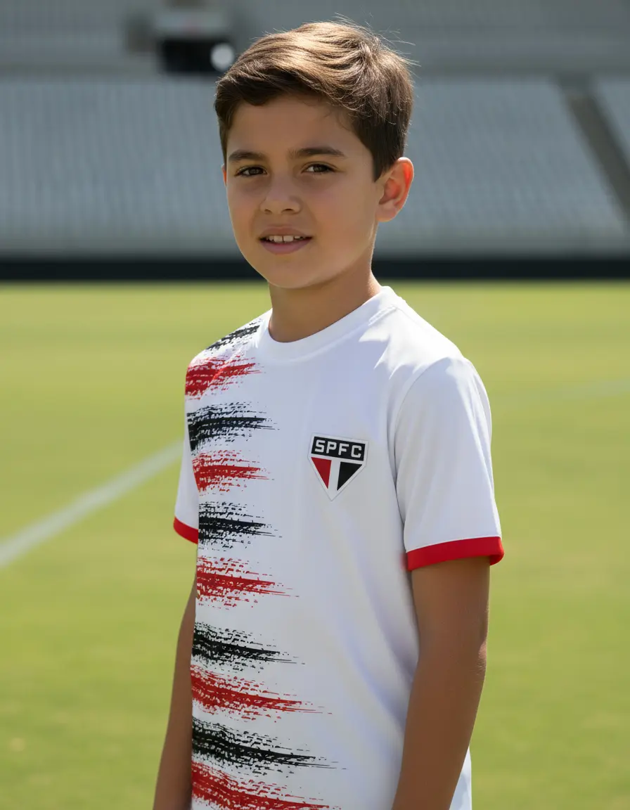 Camisa do São Paulo Infantil Oficial 2025