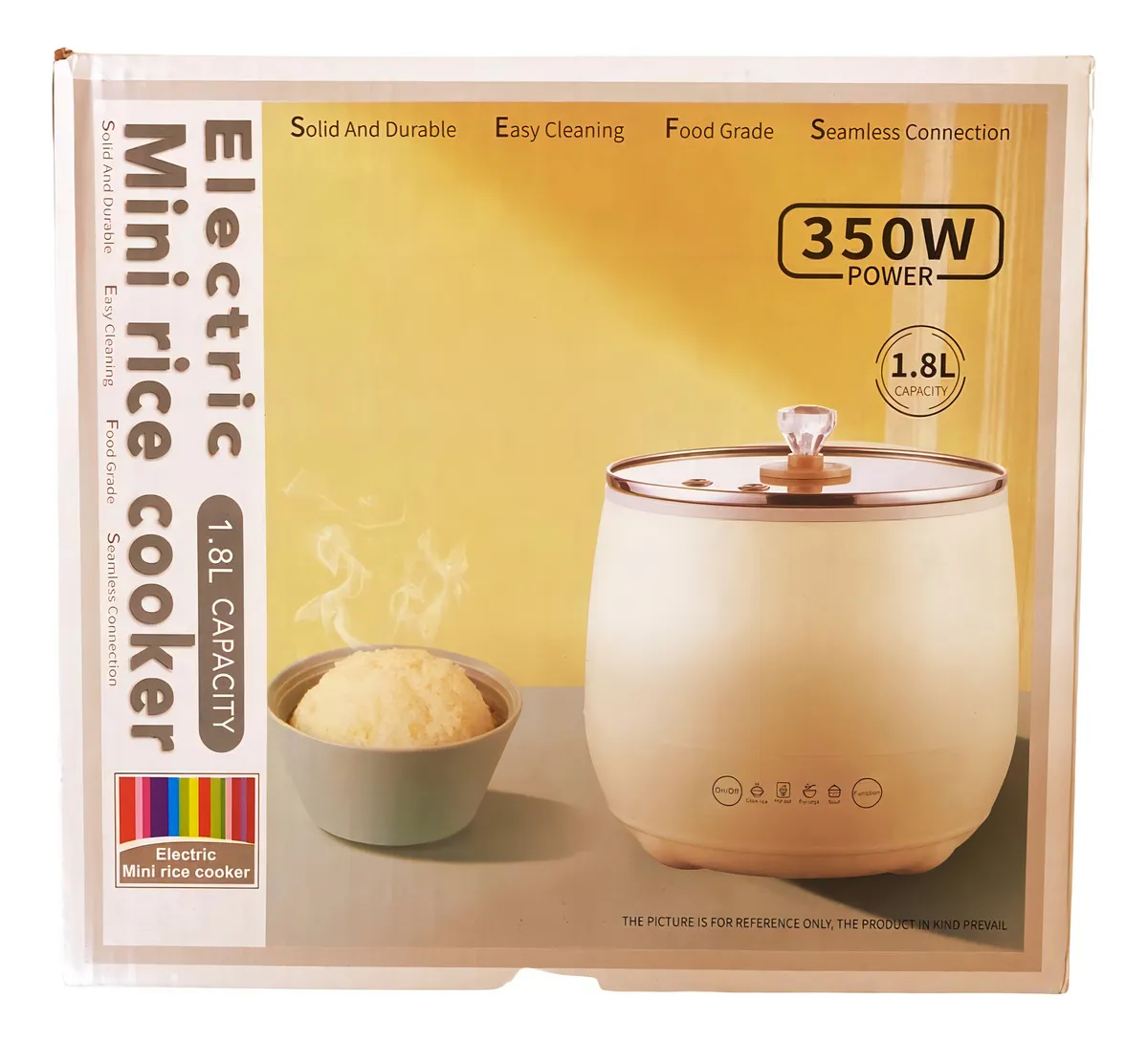 Panela De Arroz Elétrica Sopas Caldos 10 Xícaras 1,8l 110v Cor Creme Frequência 350w - Imagem 2