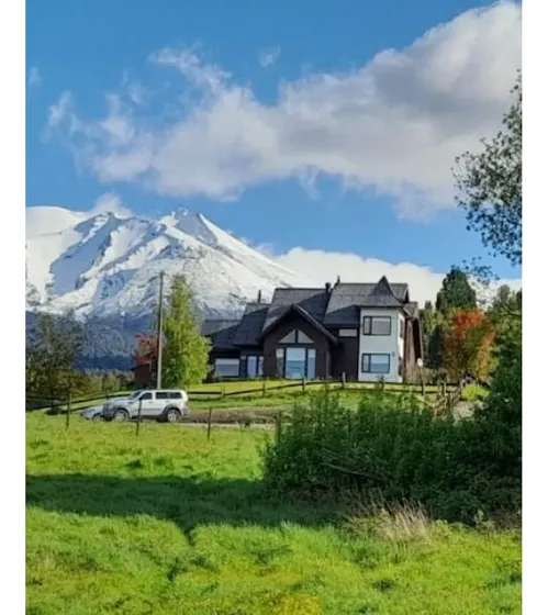 Casa En Parcela De 5000 M2 Con Hermosa Vista Al Volcán