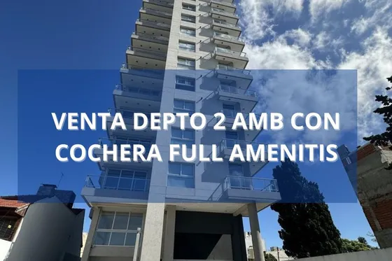 Venta Depto 2 Amb Con Cochera Edificio Md