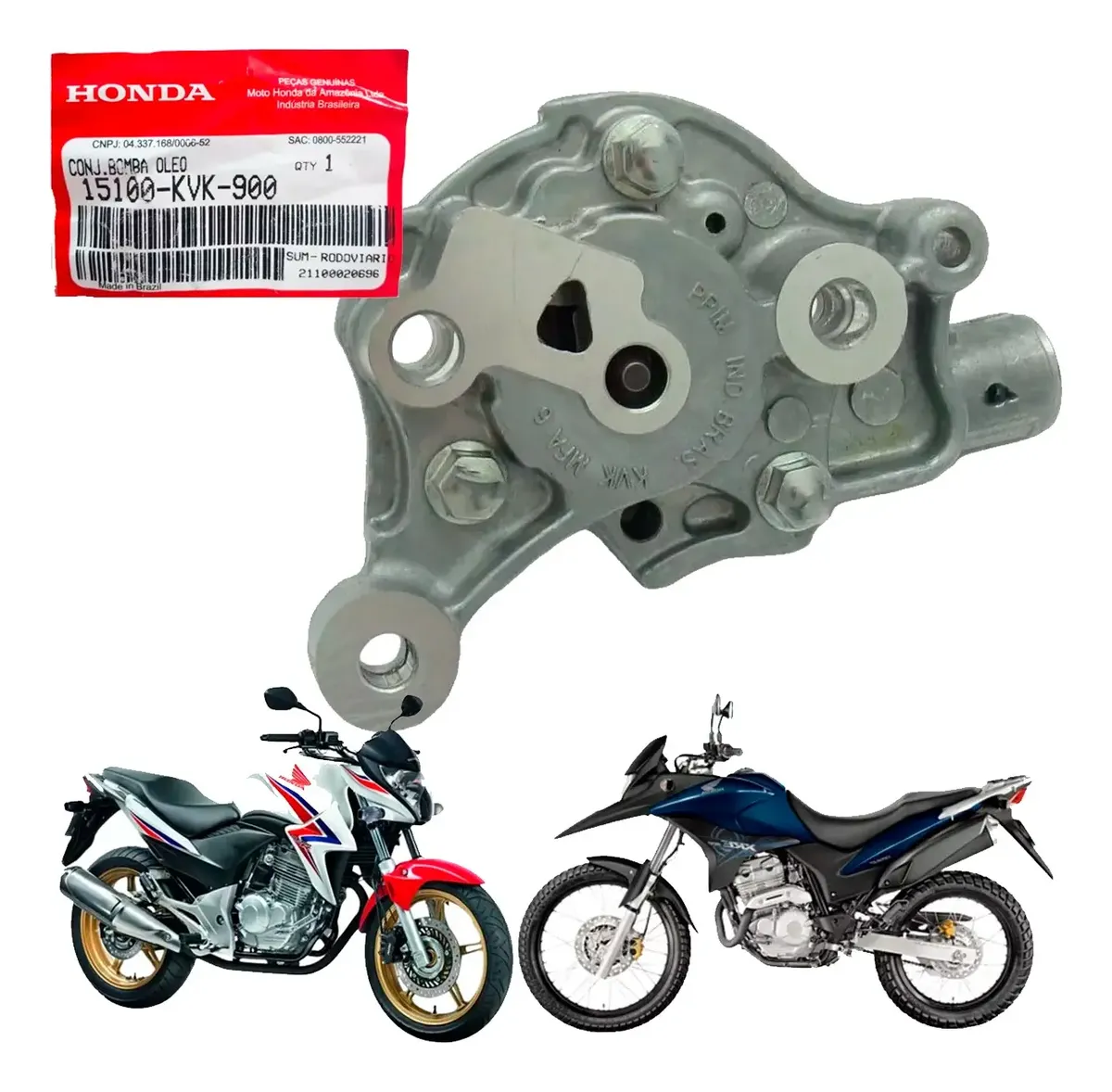 Bomba Óleo Cb 300 2009 2010 2011 2012 Original Honda