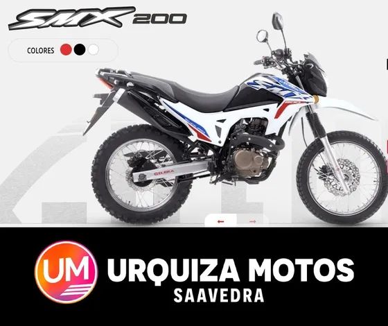 Moto Enduro Gilera 200 Smx 2025 0km Urquiza Motos