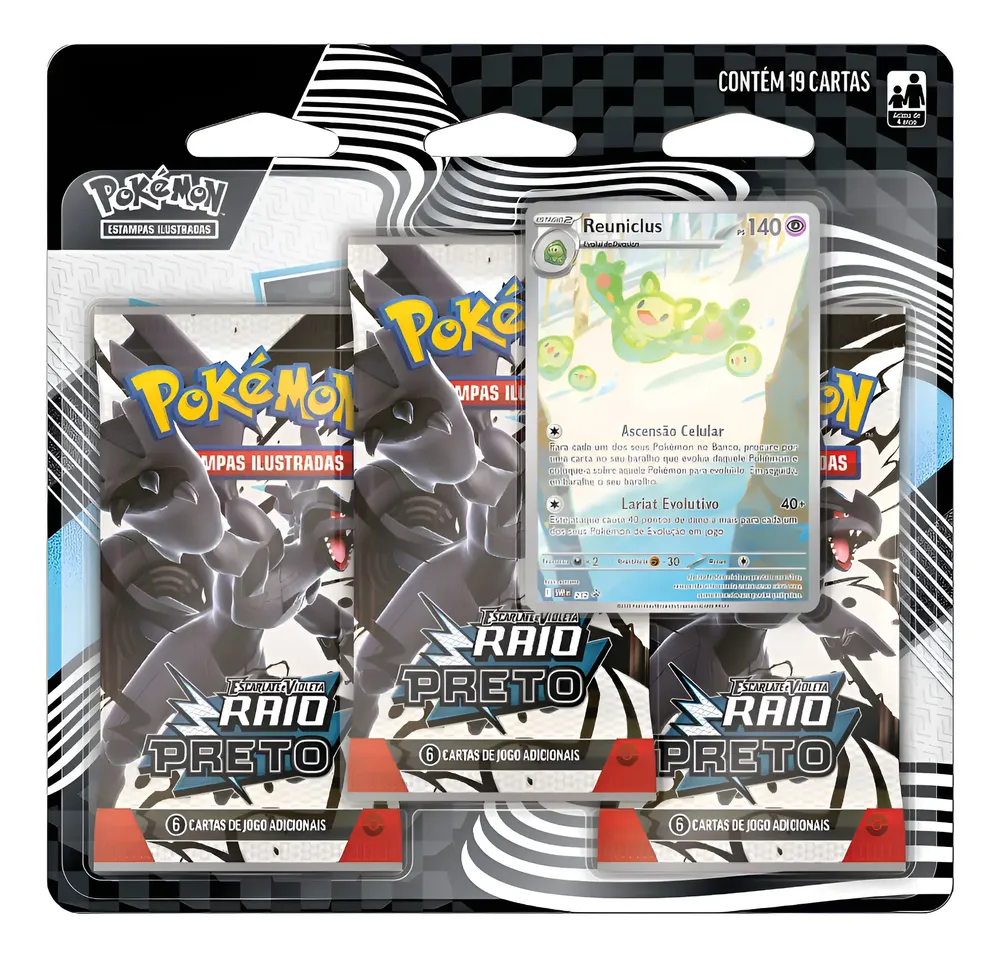 Triple Pack Raio Preto