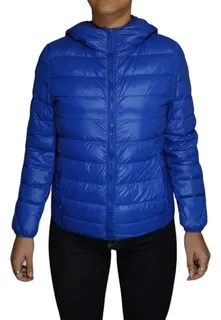 Campera pluma de ganso mujer hotsell