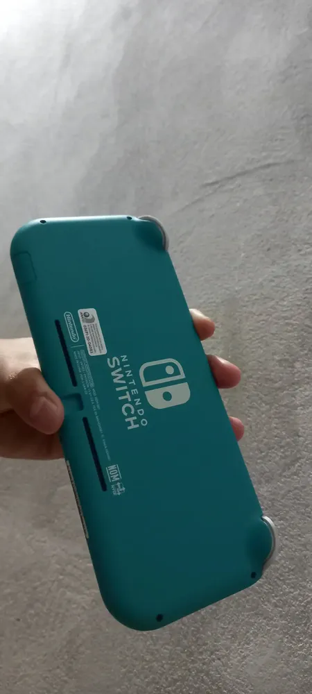 Console Nintendo Switch Lite Tela 5,5'' Azul Turquesa | MercadoLivre
