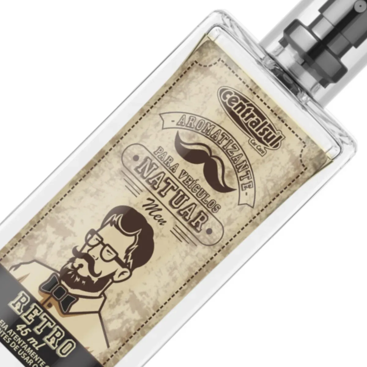 Aromatizante Líquido Natuar Men Retrô 45ml Centralsul - foto 4