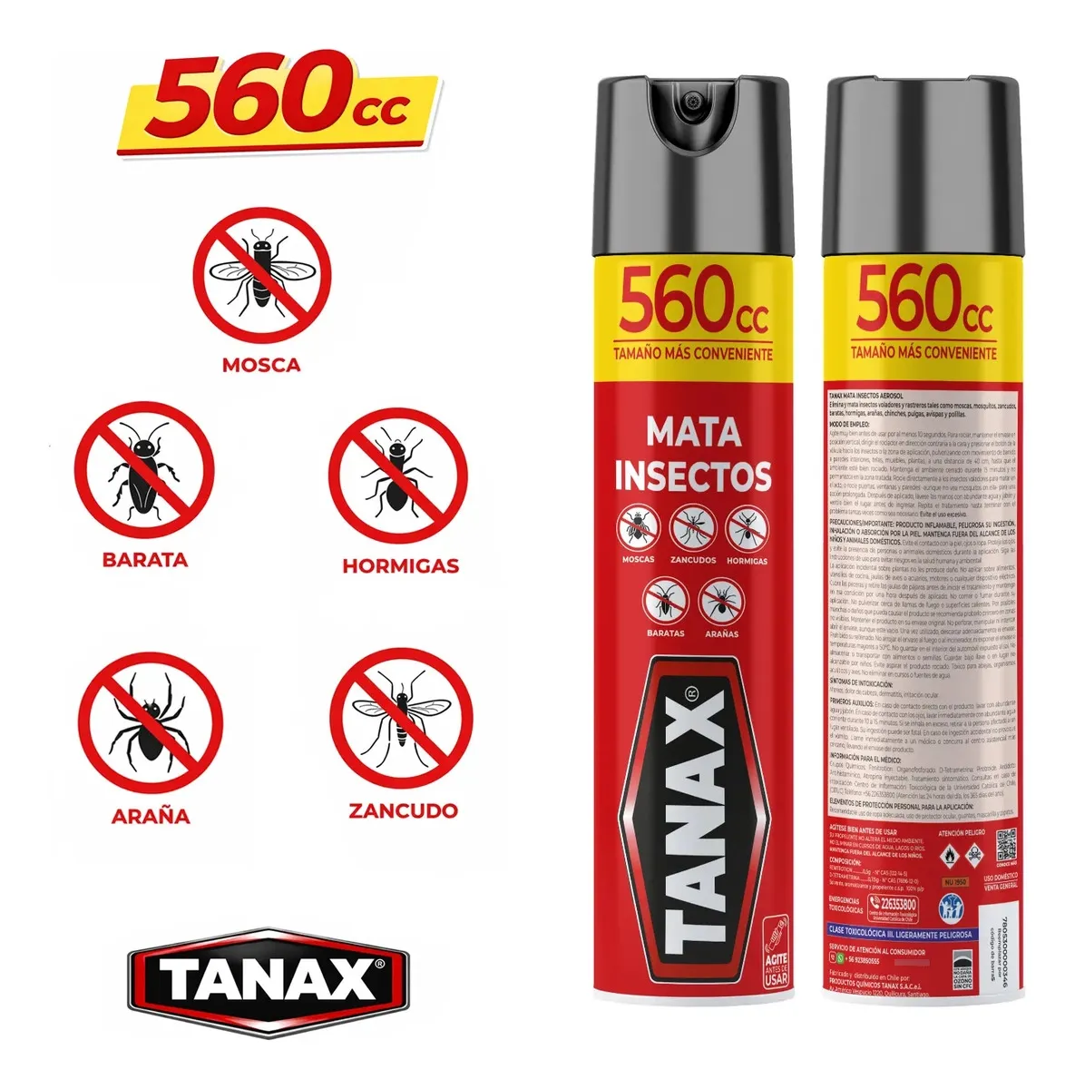 TANAX MATA INSECTOS