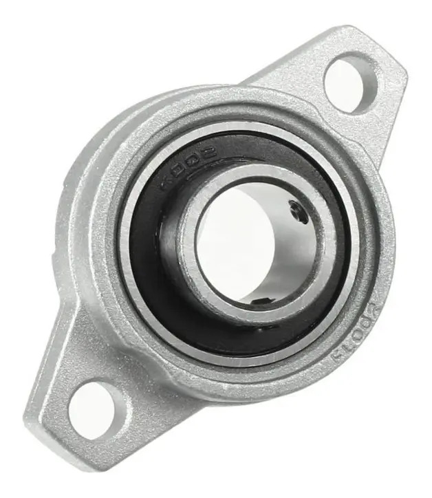 Cuscinetto Autoallineante FL002 KFL002 A Flangia | Diametro 15 Mm, 2 Pezzi In Lega