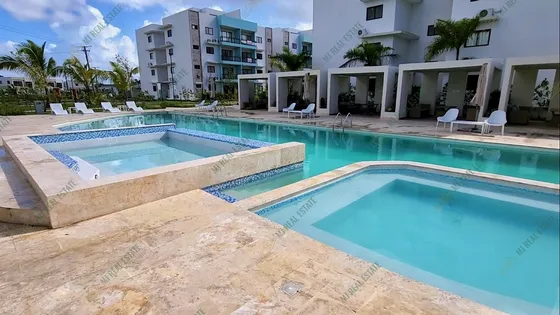 Apartamentos En Punta Cana, Bávaro, Listos Para Entrega, 2 Habitaciones A 7 Minutos Del Downtown