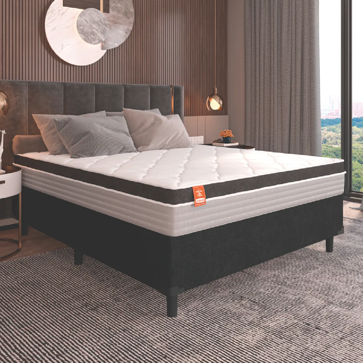 2) Inducol Real – Cama Box Reforçada