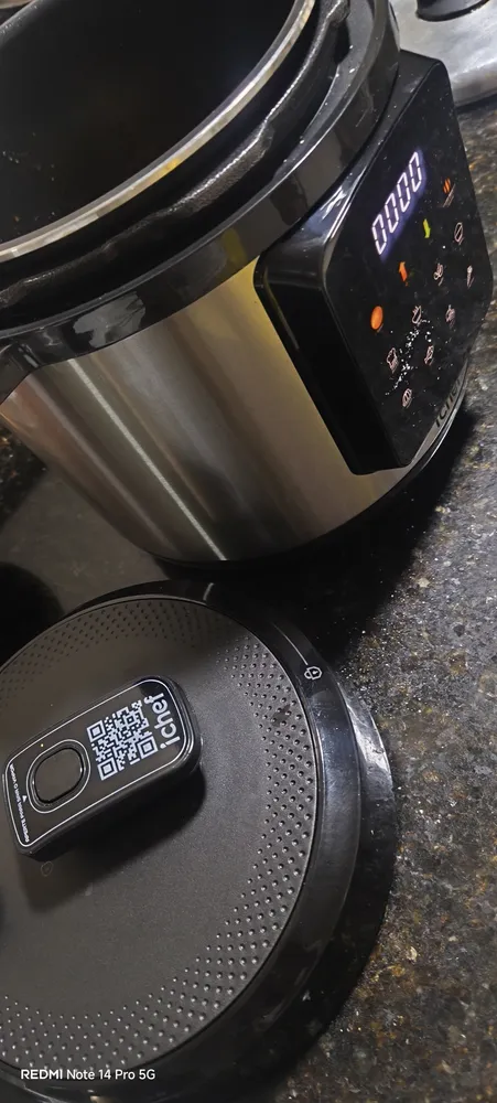 Panela De Pressão Elétrica Ichef Master Cooker 6l Cor Preto Frequência 60 Hz - Imagem 3