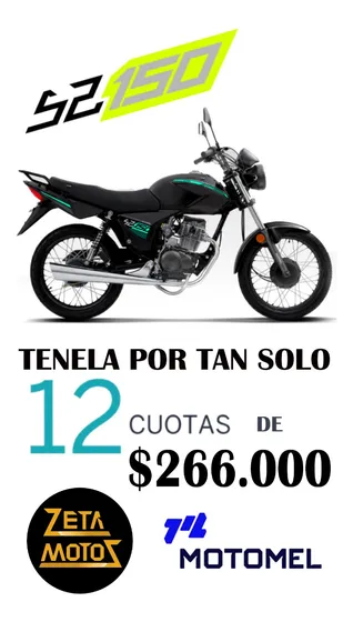 Motomel S2 Cg 150 Base Patentada $2.199.000 O 12de$266.000