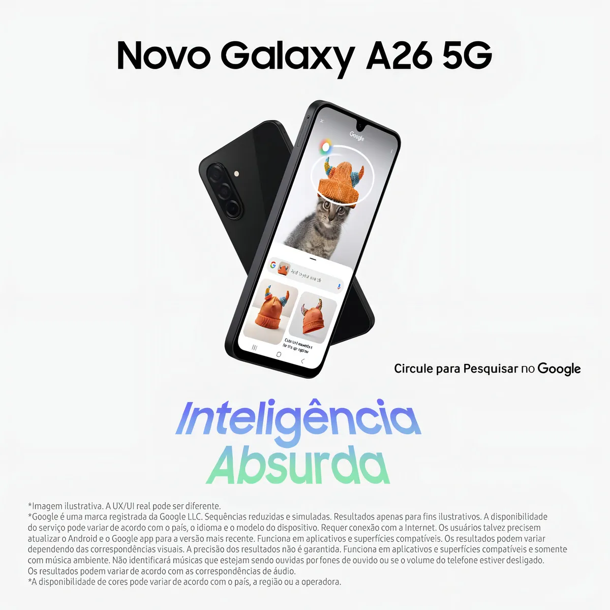 Celular Samsung Galaxy A26 5g 256gb, 8gb Ram, Câmera De 50mp, Ip67, Tela Super Amoled 6.7 , Nfc - Preto - Imagem 3