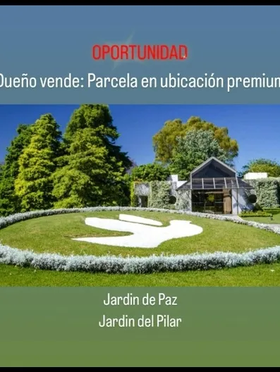 Parcela En Jardin De Paz Pilar