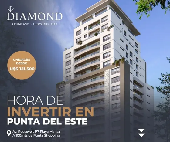 Diamond Punta Del Este Es El Nuevo Desarrollo De La Avda Roosevelt De Punta Del Este A Metros De Punta Shopping.