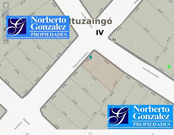 En Venta Lote De Terreno Parque Leloir De 300m2 Con Escritura; Venta Inmediata F: 9557