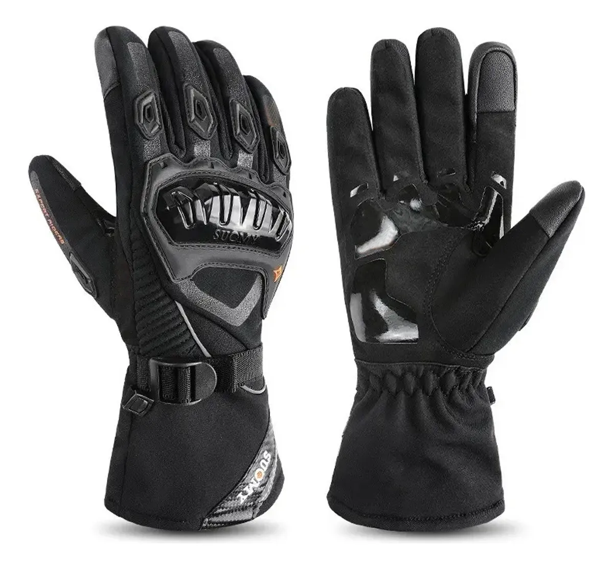 Luva Para Moto Suomy Inverno Impermeável Com Proteção Touch Screen — foto 5