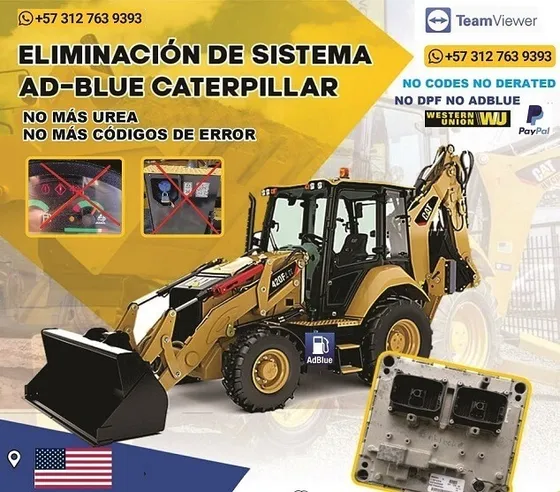 Eliminacion Urea Dpf Egr Adblue Caterpillar- Postratamiento