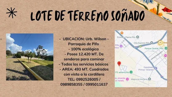Terreno - Pifo