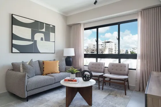 Apartamento En Alquiler En Evaristo Morales, 1 Habitación, Amueblado