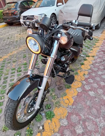 Moto Tc Chopper 250 Negra