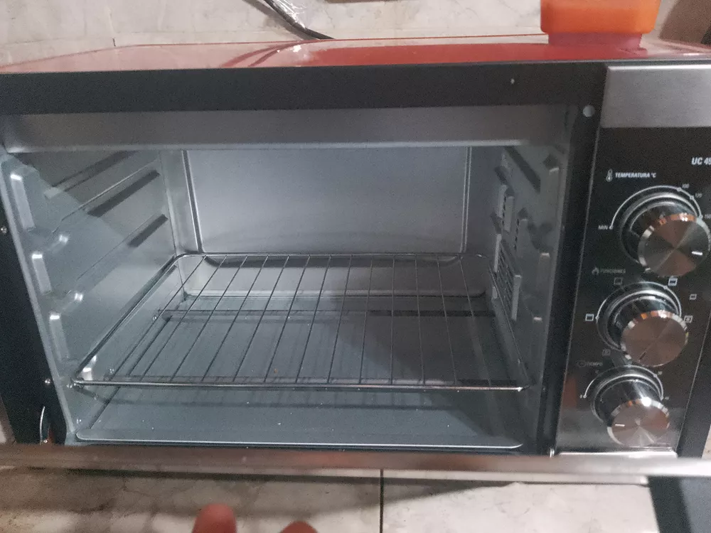 Horno de mesa eléctrico Ultracomb UC-45CN 45L negro/rojo 220V-240V