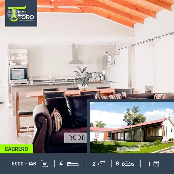Casa En Venta De 4 Dorm. En Cabrero