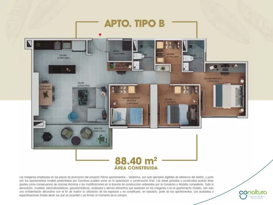 Apartamento En Venta En Suramerica. Cod V12857