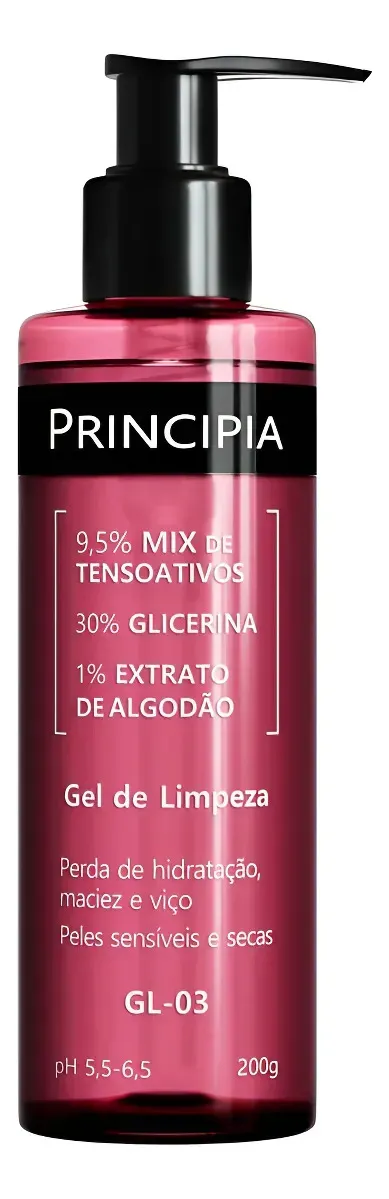 Principia Gel De Limpeza Facial Gl-03 200g Sensível Dia/noite