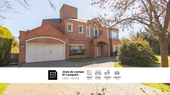 Casa En Venta En Barrio El Lauquen,canning.