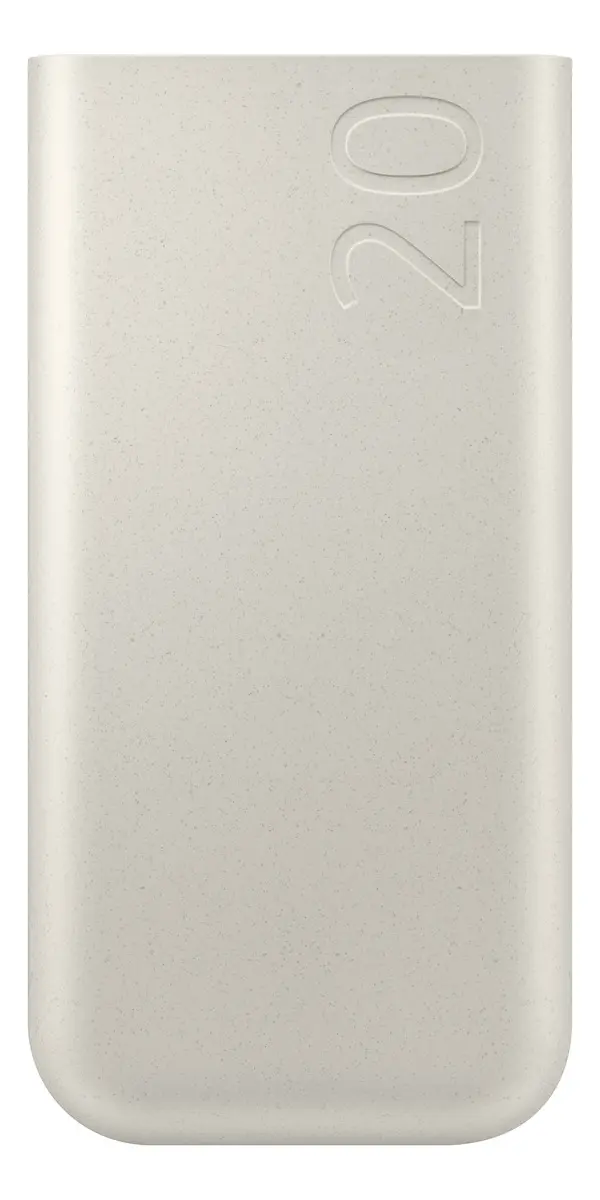 Cargador Power Bank Portátil Samsung | Potencia 45w | 20.000 Mah | Color Beige | Carga Súper Rápida 2.0
