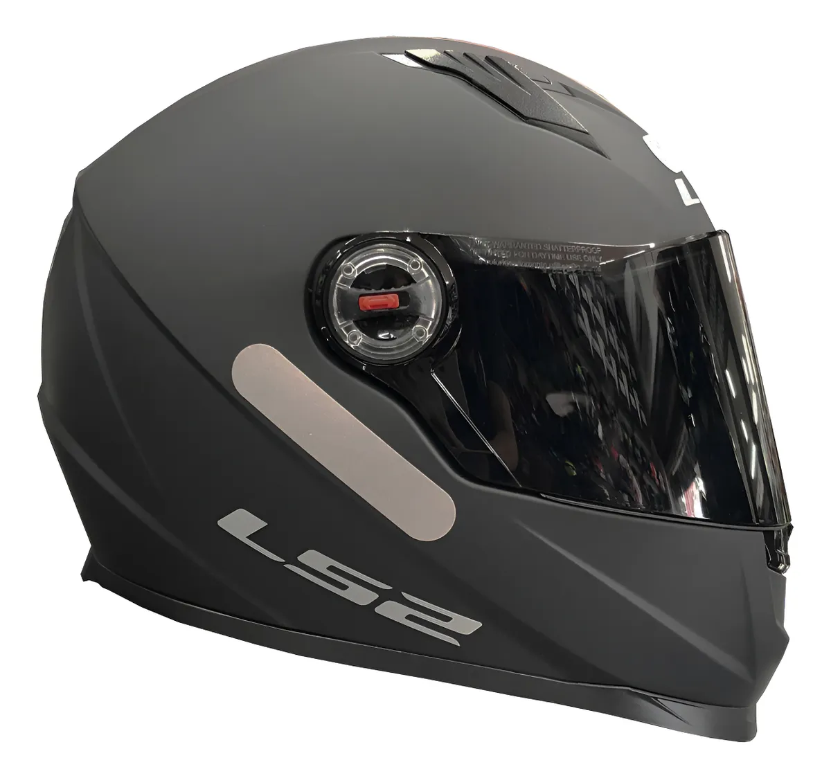 Capacete LS2 FF358 Monocolor Preto Fosco
