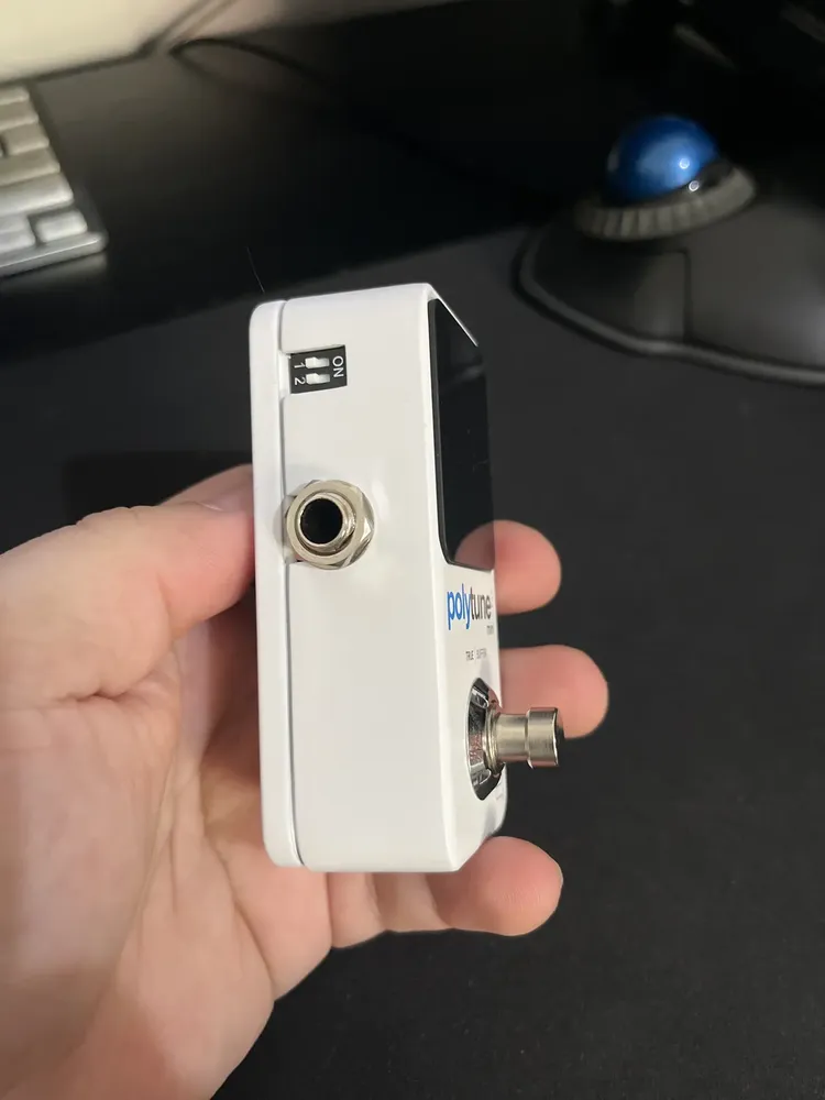 Pedal Afinador TC Electronic Polytune 3 Mini Noir Preciso e