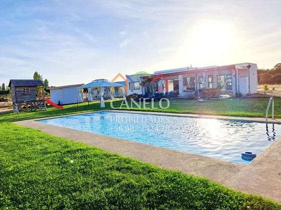 Sólida Y Soleada Casa 3d2b, En Condominio, Libuy, Ñuble.