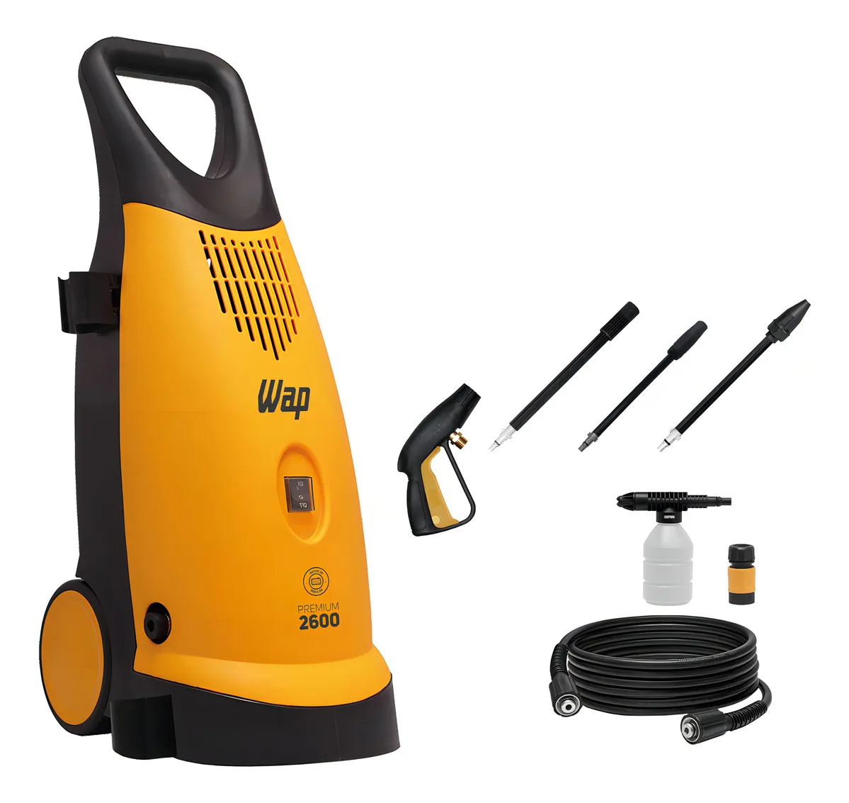 WAP Premium 2600 Potência de 1900w 2400psi Indução (Durabilidade)