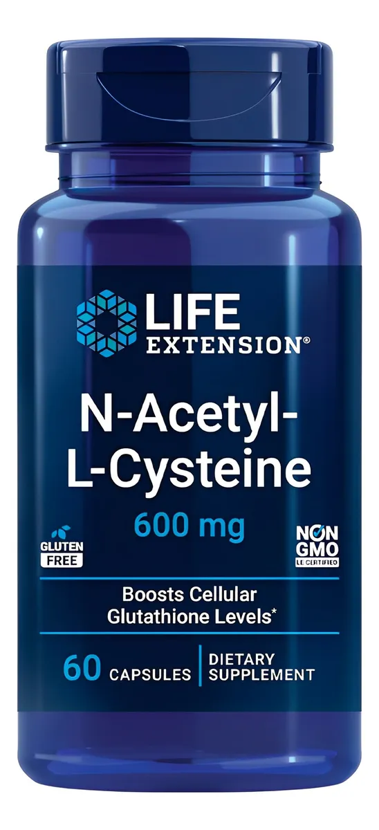 Life Extension NAC N-Acetyl-L-Cysteine 600mg