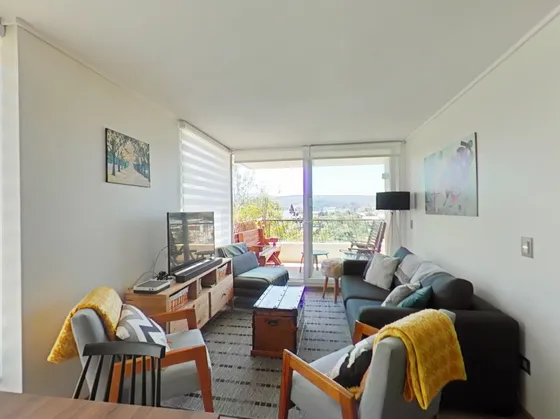 Arriendo De Departamento 3 Dorm En Papudo, Pasos De La Playa