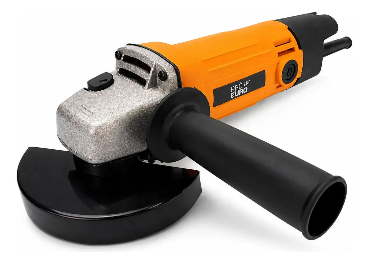 Esmerilhadeira Lixadeira Angular 720w Profissional Pró Euro Laranja
